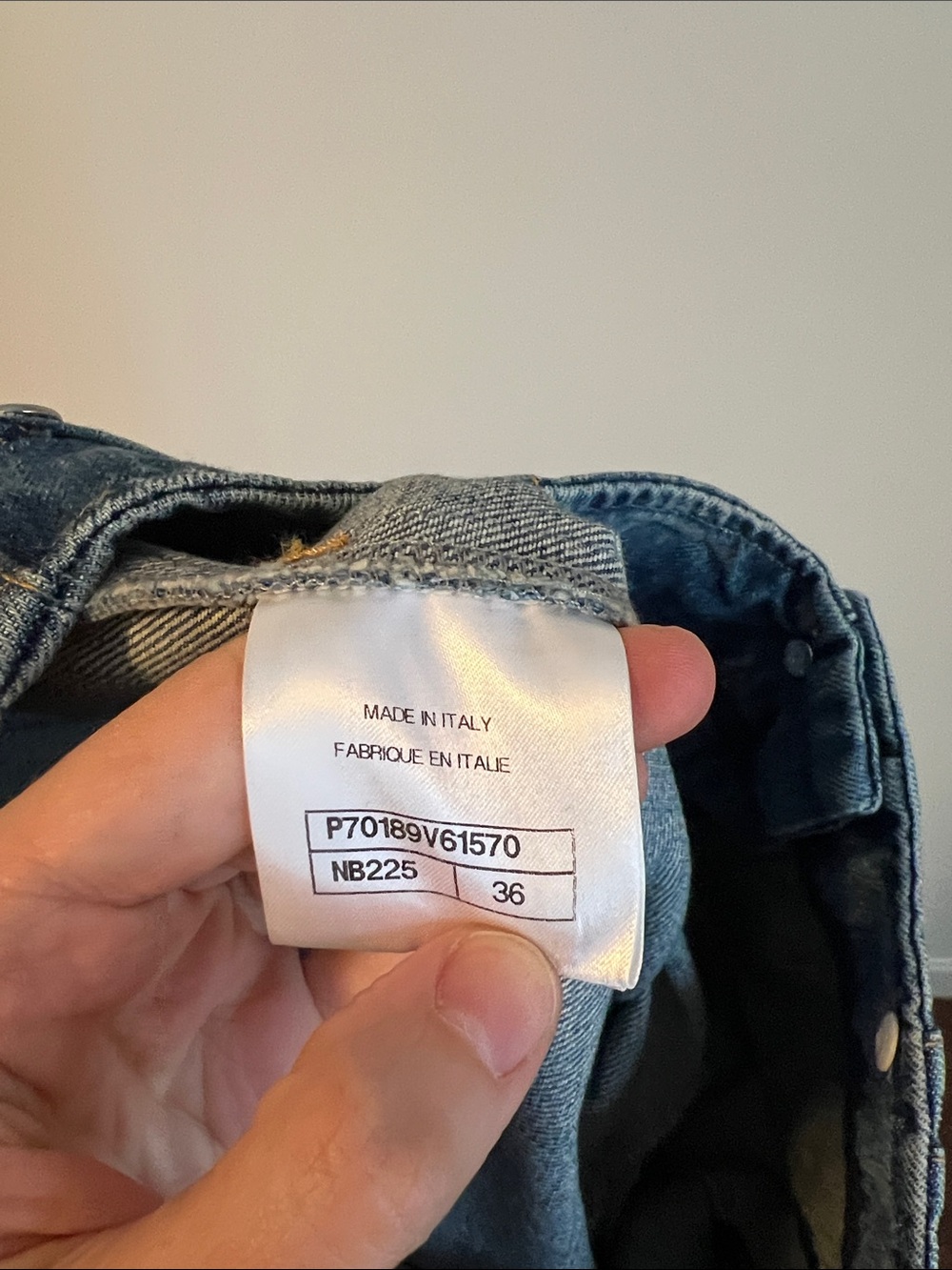 CHANEL jean denim bermuda length shorts blue size 36 chic classy modest luxury - Picture 7 of 12